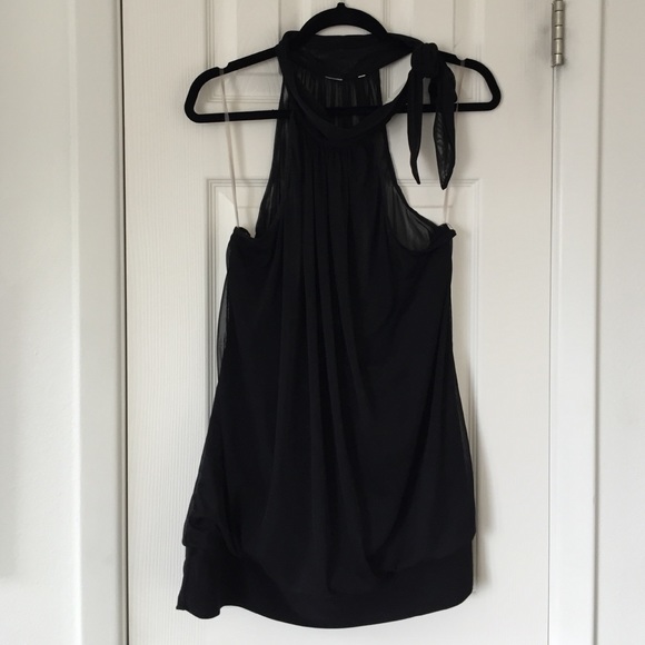 Maurice's Sexy Sheer Black Top