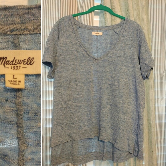 Madewell linen t-shirt