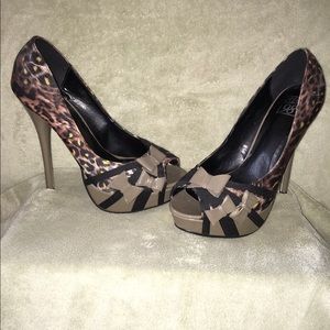 Animal print heels Animal print heels
