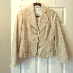 Unique special capsule brocade jacket
