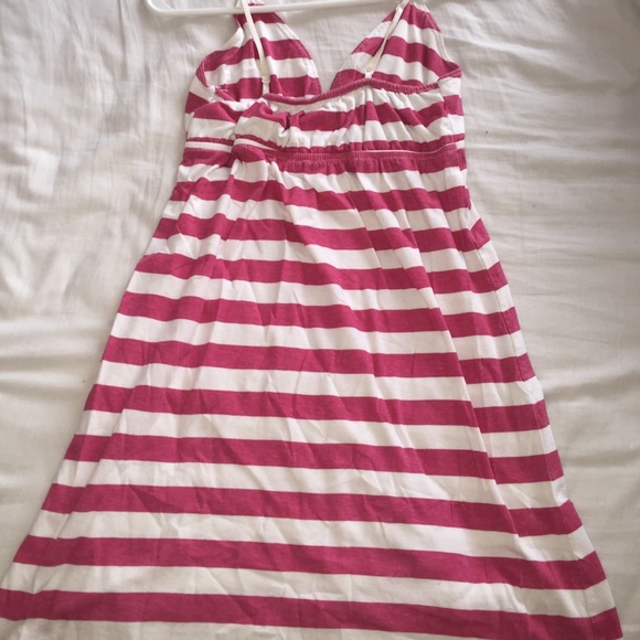 Pink and white striped dress! - Picture 2 of 4