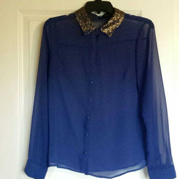 Blue blouse