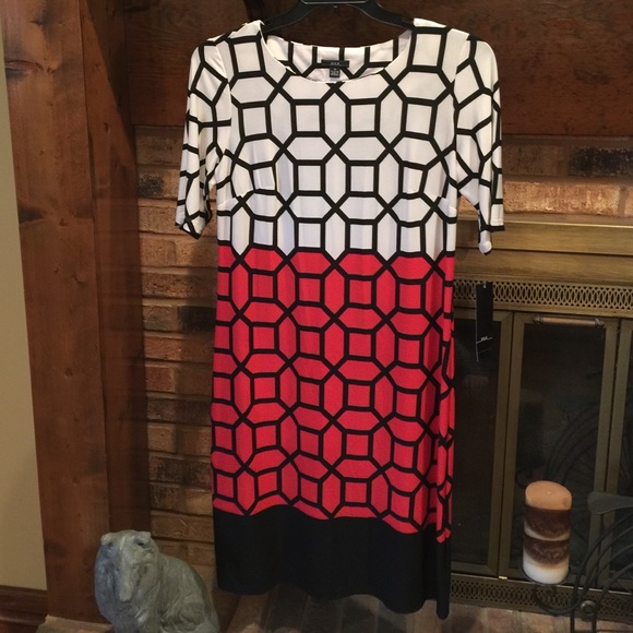 R & K knee length dress NWT