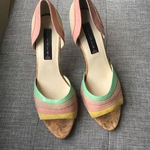 Steven by Steve Madden nude color sandals