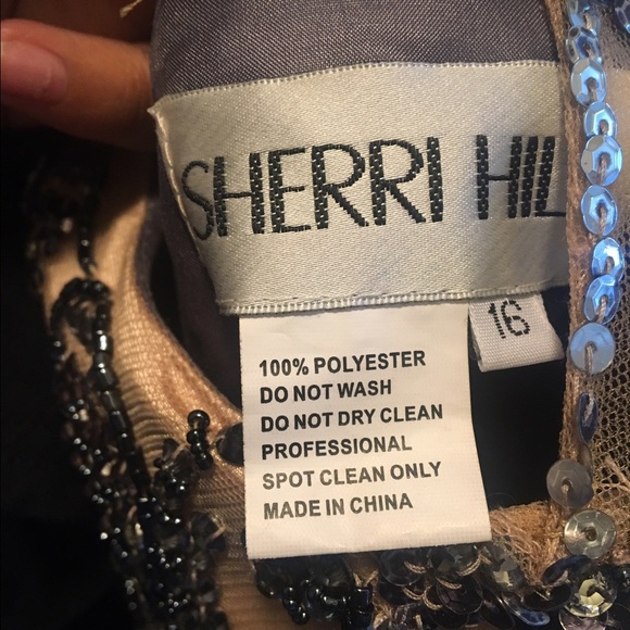 Sherri Hill 1964 (Gunmetal) Prom Dress - Picture 2 of 3