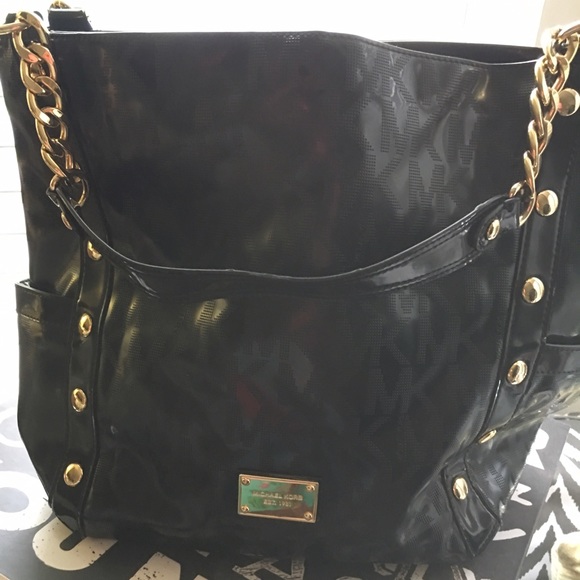 Black MK bag