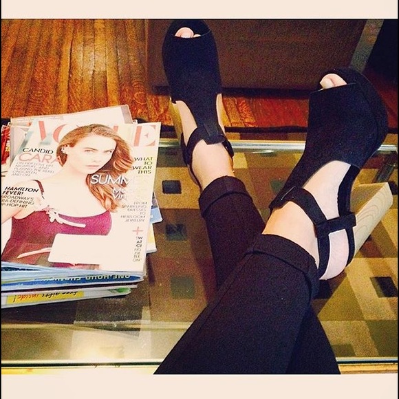 H&M Shoes - Offers welcome! New H&M black Sandal Heels!