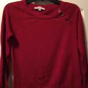Red sweater long sleeve