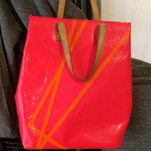 Louis Vuitton Robert Wilson hot pink/orange bag