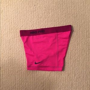Nike pro spandex shorts