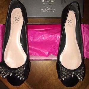 Vince Camuto Orlas Studded Bow Flats