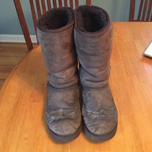 Brown UGG boots- Size 7.5 Tall