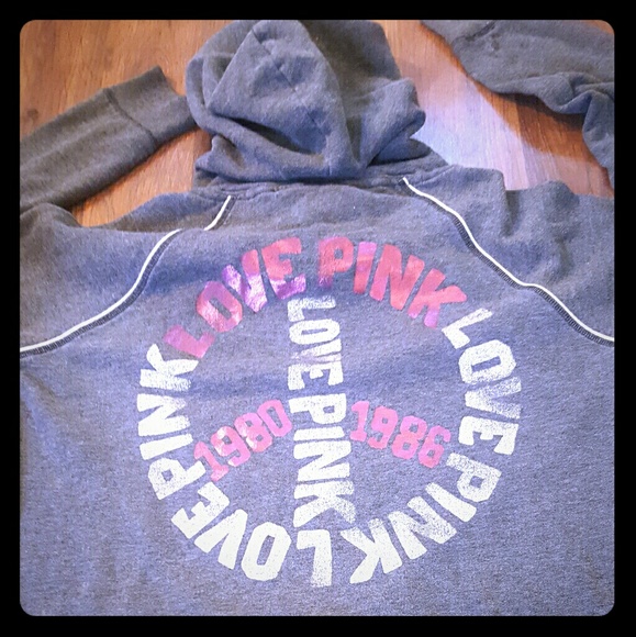 PINK Victoria's Secret Tops - VS PINK Hoodie-Small
