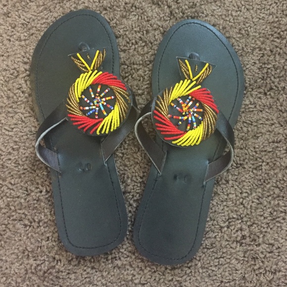 Beaded Masaai Sandal
