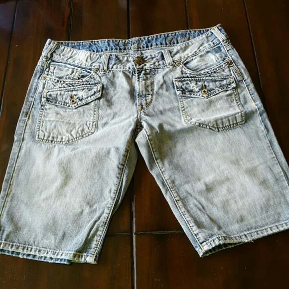 Bermuda silver Jean shorts