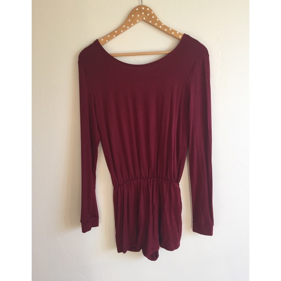 Soft Open Back Romper - Picture 2 of 3