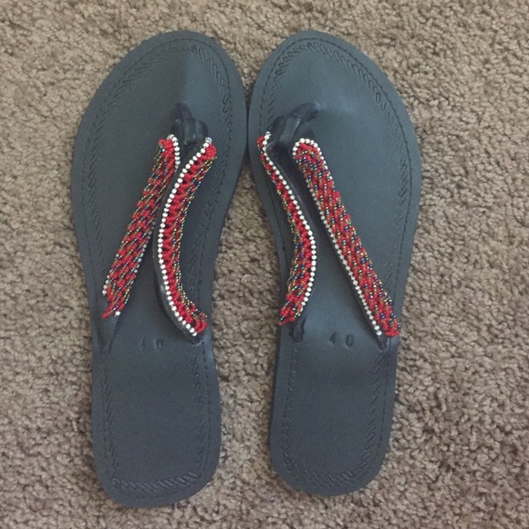 Beaded Masaai Sandal