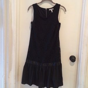 Black lace dress