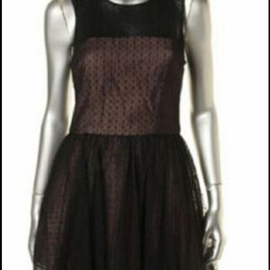 Betsey Johnson Black tulle dress