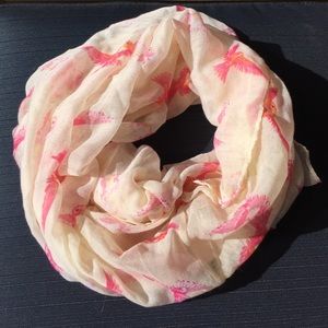 Lightweight Hummingbird Infinity Scarf