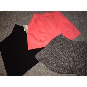 3 high waited skirts!! Perfect for summer😍