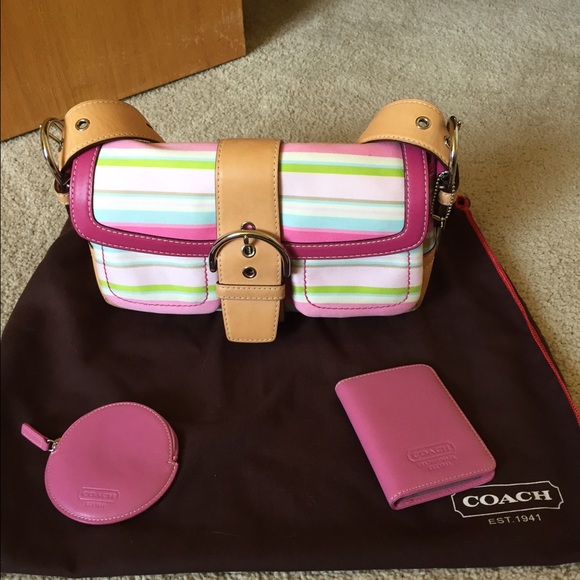 Summer coach purse