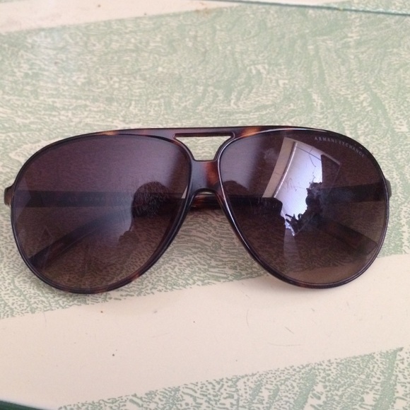 Armani exchange tortoise sunglasses