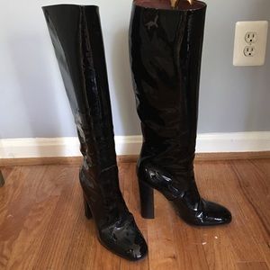 Bottega Venetta Tall Black Boots