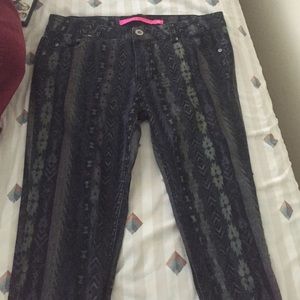 NEW Printed skinny jeans