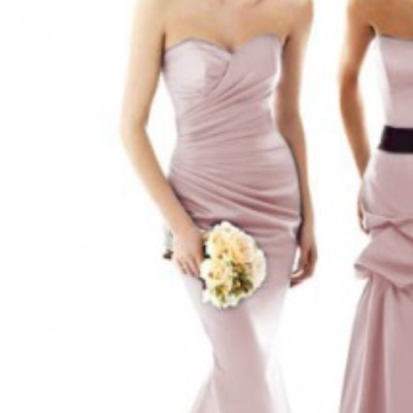 Pink evening gown. Worn once