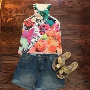 Zara floral tank size: small Zara floral tank size: small