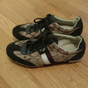 Coach tennis shoes