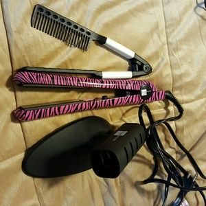 Style house  straightener and curling iron