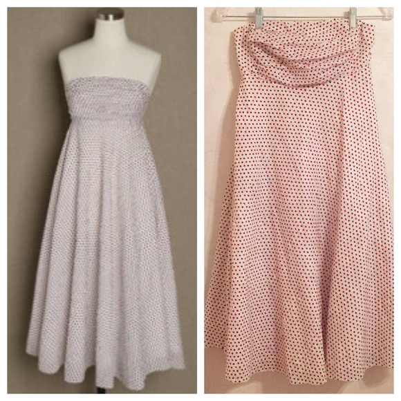 J. Crew Dresses & Skirts - SALE! Polka for seer-sucker Jcrew dress