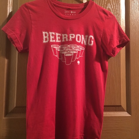 Beer pong tee