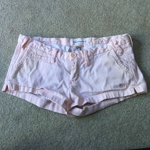 Abercrombie pink shorts