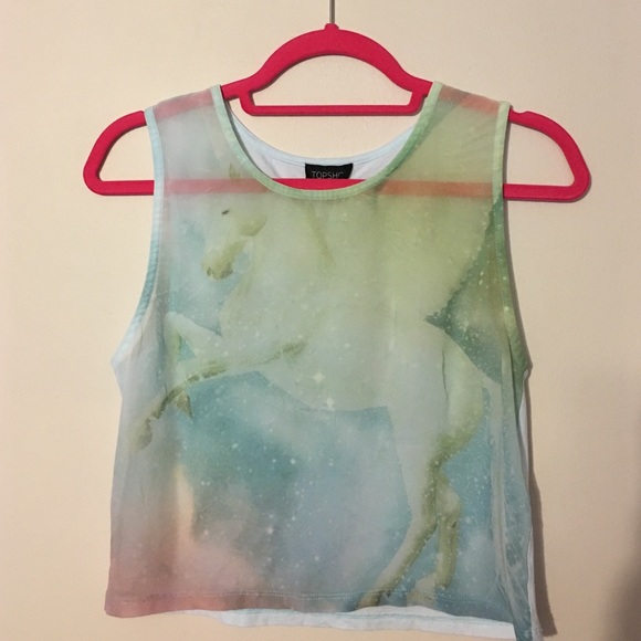 Sheer Topshop Blouse - Picture 1 of 3