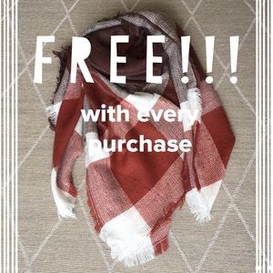 FREE BLANKET SCARF