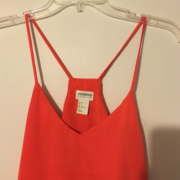 H&M Orange Tank Top