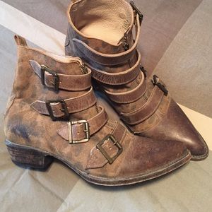 Freebird distressed boots