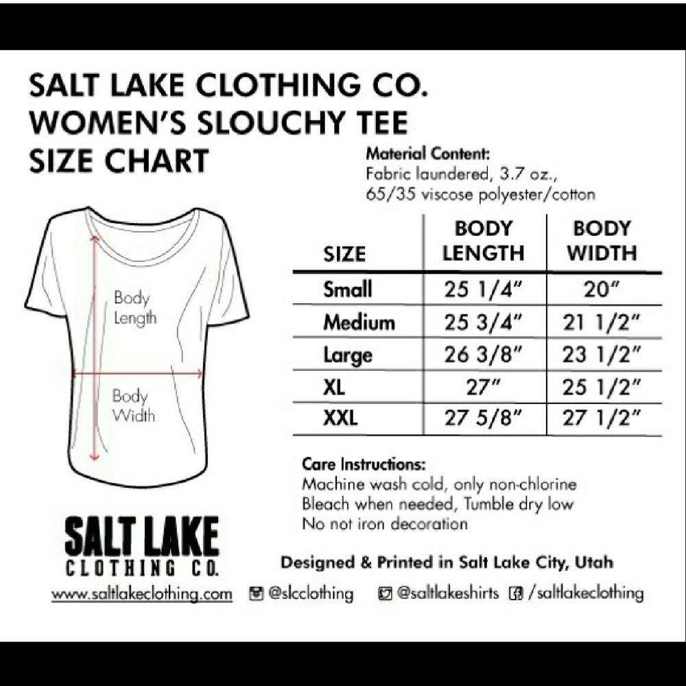 "adorbs" White slouchy v-neck tee - Picture 5 of 5