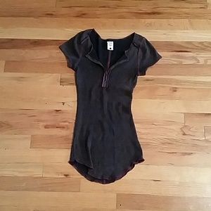 Black Free People tee shirt