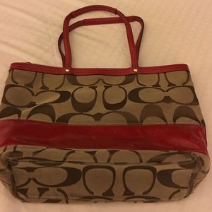 Coach midsize shoulder purse