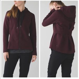 Lululemon Bordeaux Drama &go Skyline Jacket