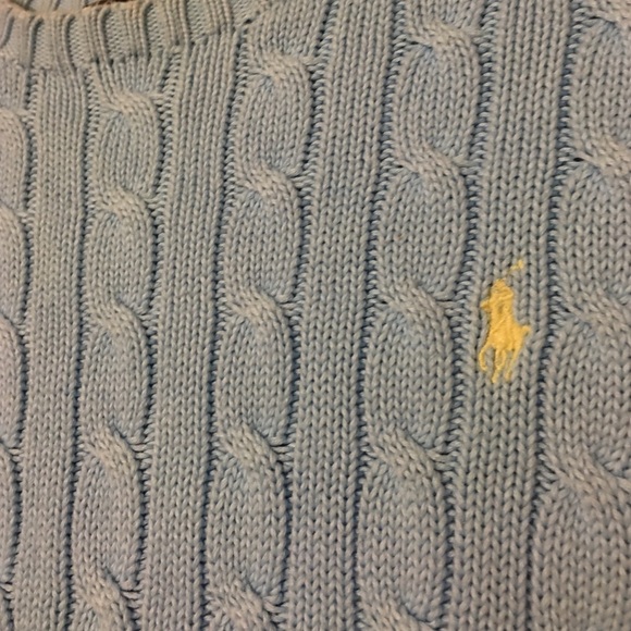 Baby Blue Ralph Lauren Sweater - Picture 1 of 3
