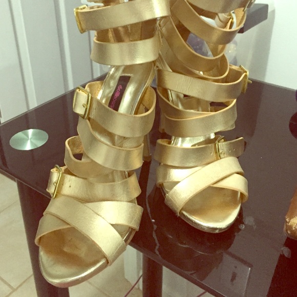 Gold Heels