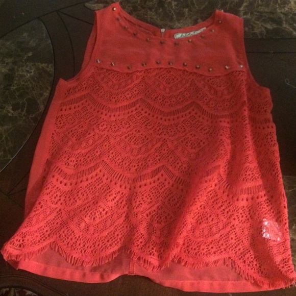 Chloe K crochet top