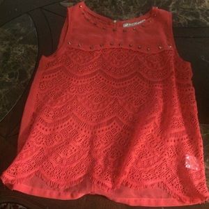 Chloe K crochet top