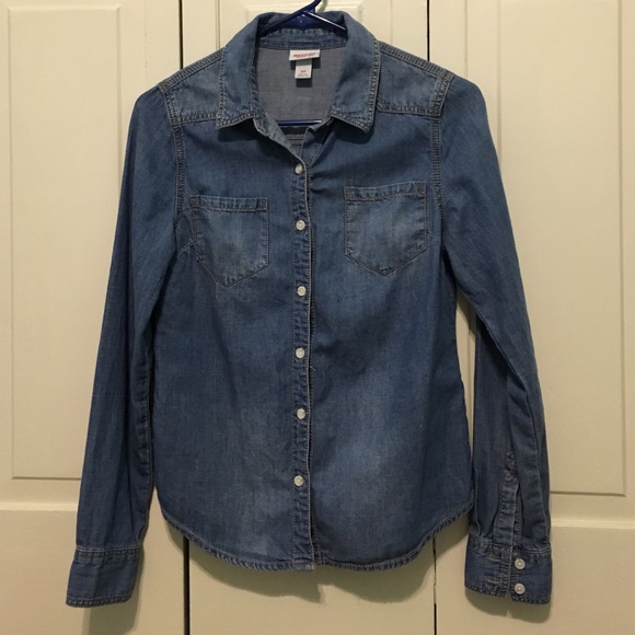 Denim Medium Wash Shirt