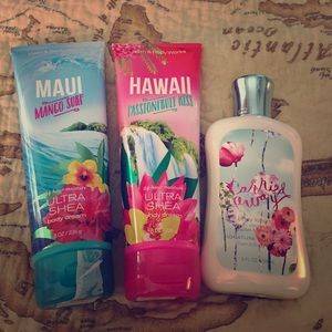 bath and body lotion set